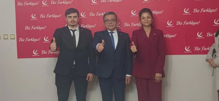 ÇERKEZKÖY’DE YENİ GÖREV: HALİDE ŞAHAP YENİDEN REFAH KADIN KOLLARI BAŞKANI OLDU