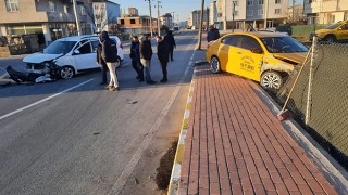 KAPAKLI’DA TRAFİK KAZASI; 1 YARALI