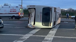 KIZILPINAR’DA ZİNCİRLEME KAZA; 6 KİŞİ YARALANDI