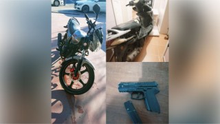 ÇALINAN MOTOSİKLETLER BULUNDU