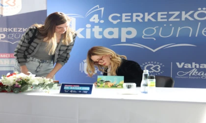 ÇERKEZKÖY BELEDİYESİ 4. KİTAP GÜNLERİ BAŞLADI