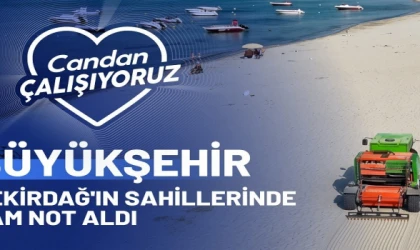 Tekirdağ sahillerinde güvenlik ve temizlik seferberliği