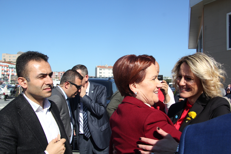 MERAL AKŞENER ÇERKEZKÖY'DE