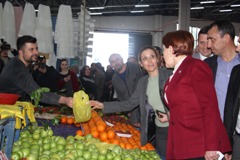 MERAL AKŞENER ÇERKEZKÖY'DE