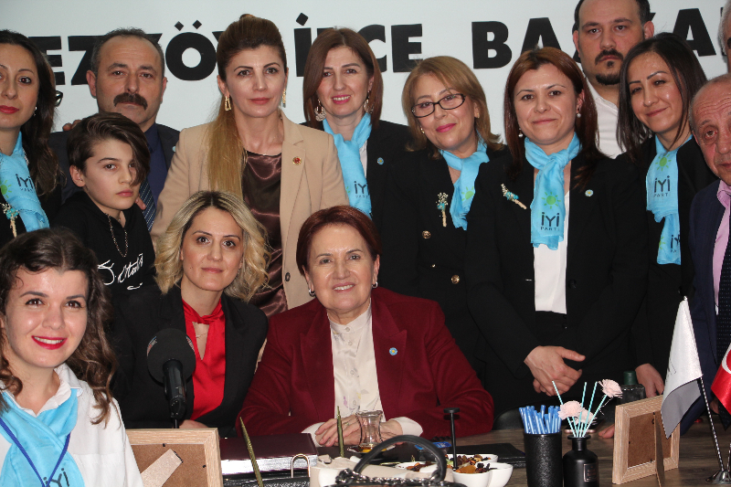 MERAL AKŞENER ÇERKEZKÖY'DE