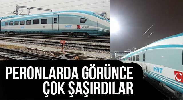 ÇERKEZKÖY’DE HIZLI TREN HEYECANI