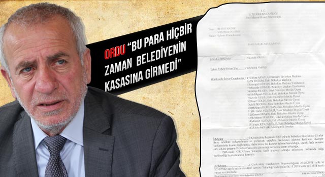 ORDU: “MİNİBÜS HATLARI DAVASI ZAMAN AŞIMINA UĞRADI”