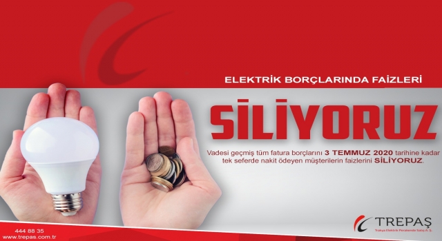 ELEKTRİK BORÇLARI SİLİNİYOR