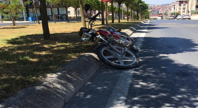 CENGİZ TOPEL CADDESİ’NDE KAZA: 1 YARALI