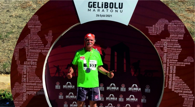 BAHTİYAR KARAKAŞ GELİBOLU MARATONUNDA ŞAMPİYON OLDU