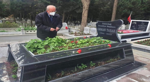 ALBAYRAK TABAK’I KABRİ BAŞINDA ANDI