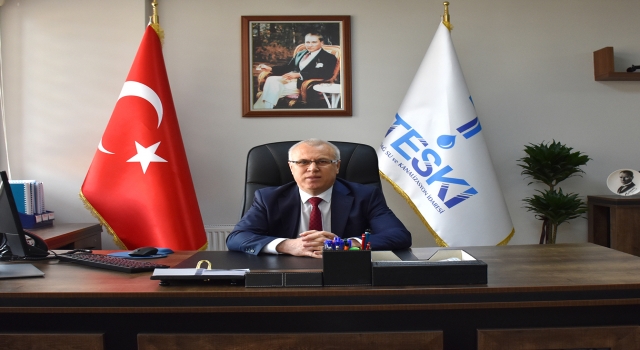 TESKİ GENEL MÜDÜRÜ İBRAHİM İÇÖZ GÖREVİNDEN İSTİFA ETTİĞİNİ DUYURDU