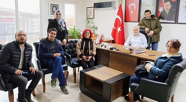 KOÇAÇINAR VE YÖNETİMİ, ÇETİNTAŞ’I ZİYARET ETTİ