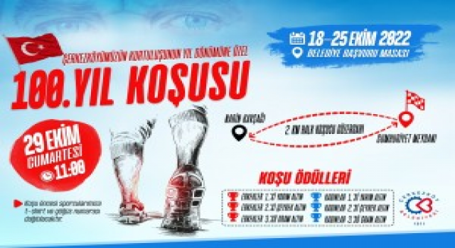 8'İNCİ KURTULUŞ KOŞUSU KAYITLARI BAŞLADI
