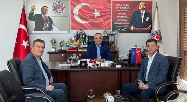 BAŞSAVCI YILMAZ VE BAŞKAN ÇETİN’DEN KOÇAK’A ZİYARET