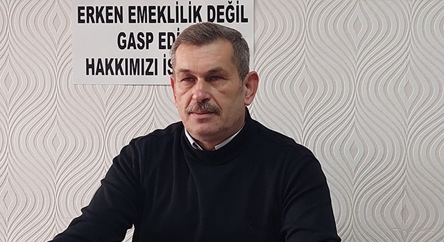 ERDAL ÖZTÜRK,“EYT, ÖRGÜTLÜ MÜCADELEMİZİN BAŞARISIDIR”