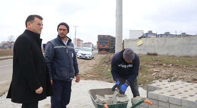 KAPAKLI’DA ALTYAPI VE ÜSTYAPI ÇALIŞMALARI SÜRÜYOR