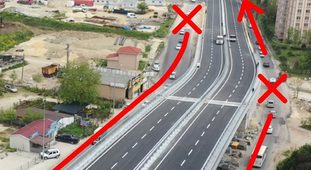 YAN YOLLAR BİR SÜRE TRAFİĞE KAPATILACAK