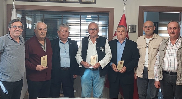 TEŞEKKÜR PLAKETİ TAKDİM EDİLDİ