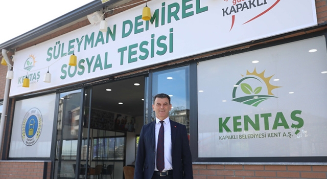 KAPAKLI'DA YENİ TESİS HİZMETE AÇILDI