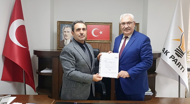 KAMİL ÇETİNTAŞ, RESMİ BAŞVURUSUNU YAPTI
