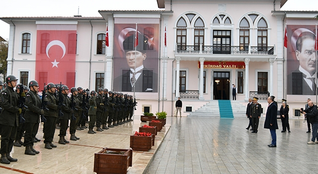 TEKİRDAĞ’IN KURTULUŞU TÖRENLE KUTLANDI