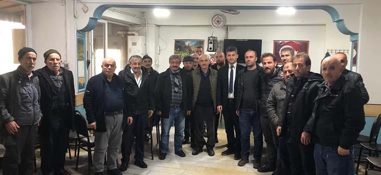 SİNAN MERAL, ZİYARETLERİNİ SÜRDÜRÜYOR