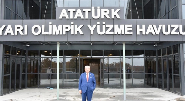 YÜZME HAVUZU AÇILDI