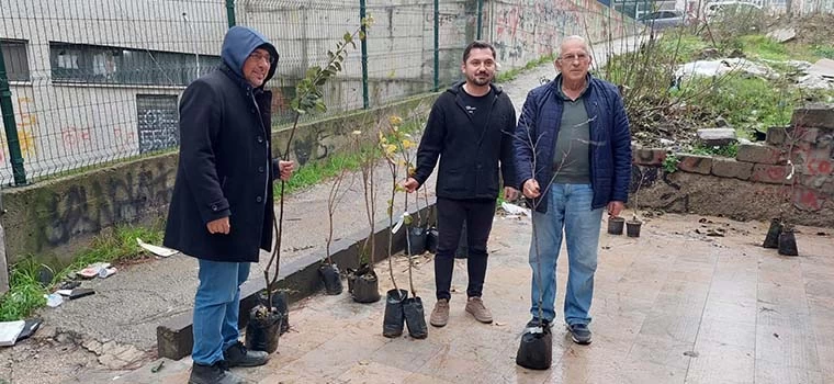 ZİRAAT ODASI, ÇİFTÇİLERE BİN 500 MEYVE FİDANI DAĞITTI