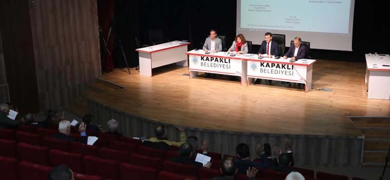 KAPAKLI BELEDİYE MECLİSİ YILIN İLK TOPLANTISINI YAPTI