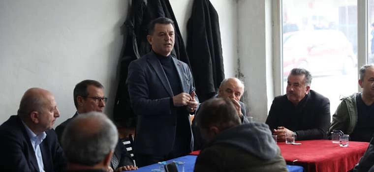 “KIRSAL MAHALLEYE DOĞALGAZ VERİLMESİ İÇİN ÇALIŞMA BAŞLATTIK”