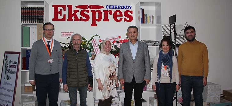 OPTİMED’DEN EKSPRES’E ZİYARET