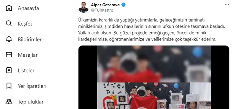 ALPER GEZERAVCI’DAN ÇERKEZKÖYLÜ ÖĞRENCİLERE TEŞEKKÜR