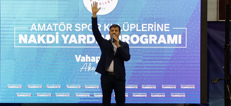 AMATÖR SPOR KULÜPLERİNE 1 MİLYON TL’LİK YARDIM