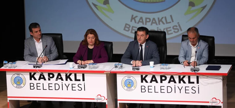 KAPAKLI’DA 5 YILLIK DÖNEMİN SON MECLİS TOPLANTISI YAPILDI