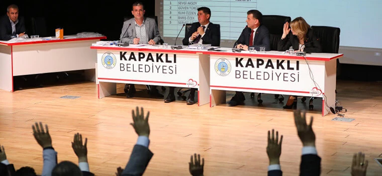 KAPAKLI’DA YENİ DÖNEMİN İLK MECLİS TOPLANTISI YAPILDI