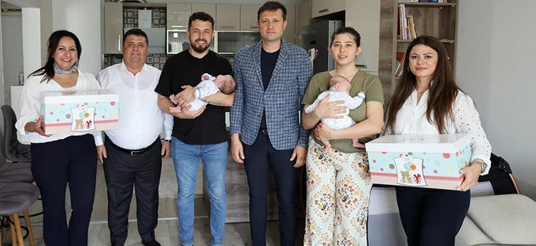 ÇAKIR AİLESİ’NE HOŞ GELDİN BEBEK ZİYARETİ