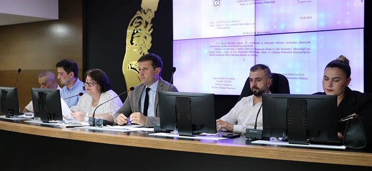 ÇERKEZKÖY BELEDİYE MECLİS TOPLANTISI YAPILDI