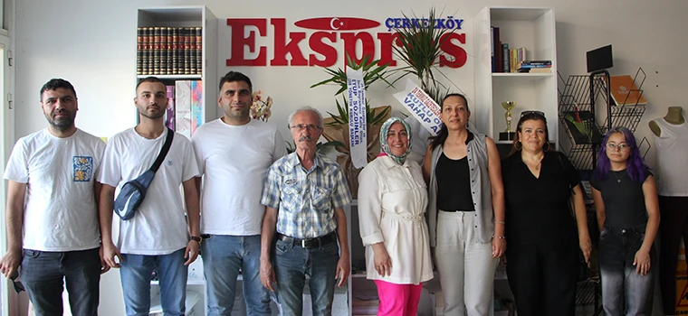 CHP YÖNETİMİNDEN EKSPRES’E ZİYARET