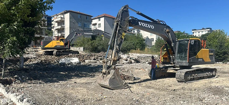İSTASYON CAMİİ’NİN YAPIM ÇALIŞMALARI BAŞLATILDI