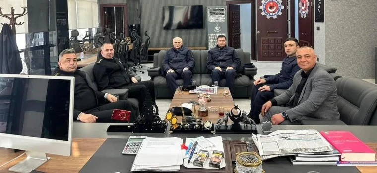 TEKİRDAĞ İL JANDARMA KOMUTANI ÇETİN’DEN KOÇAK’A ZİYARET