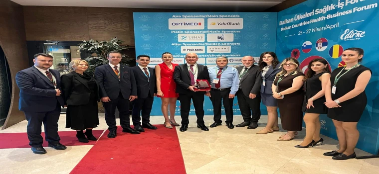 OPTİMED SAĞLIK GRUBU, BALKAN ÜLKELERİ SAĞLIK-İŞ FORUMU’NDA ANA SPONSOR OLARAK YER ALDI
