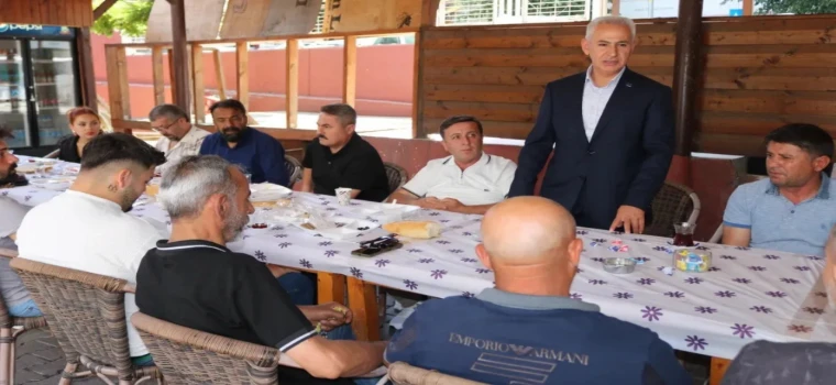 HASAN HATİPOĞLU: “VATAN MİLLET İÇİN BİR ARAYA GELDİK”