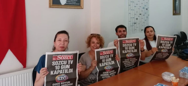 CHP’DEN SÖZCÜ GAZETESİNE DESTEK