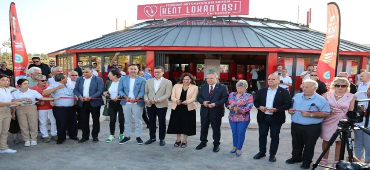 ÇERKEZKÖY’E 52 BİN METREKARELİK YENİ YAŞAM ALANI: KENT PARK VE KENT LOKANTASI HİZMETTE