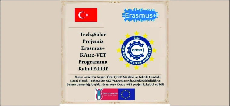 ÖZEL ÇOSB MTAL’DEN ULUSLARARASI ALANDA BÜYÜK BAŞARIYA İMZA ATTI