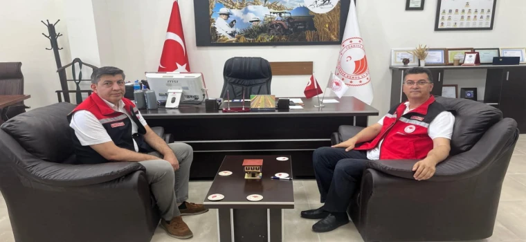 Tekirdağ İl Tarım Müdürü Mehmet Aksoy’dan Çerkezköy İlçe Tarım Müdürlüğüne Ziyaret