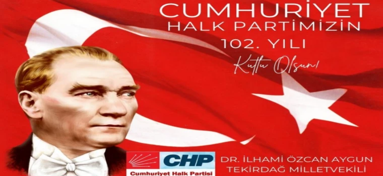 AYGUN: YAŞASIN CHP, YAŞASIN CUMHURİYET