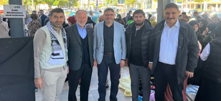ÇERKEZKÖY’DEN GAZZE’YE DESTEK: “NEHİRDEN DENİZE ÖZGÜR FİLİSTİN”