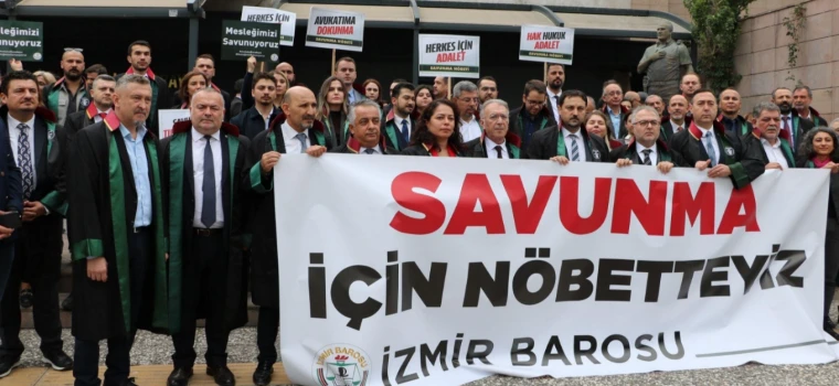 TEKİRDAĞ BAROSU, SAVUNMA NÖBETİNDE ÖN SAFLARDA: “SAVUNMANIN SUSTURULMASINA ASLA İZİN VERMEYECEĞİZ”
